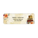Search for traveling return address labels Floral