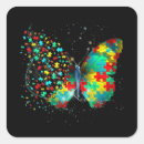 Search for autism butterfly stickers Awareness