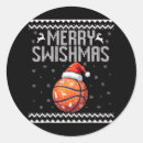 Search for basketball christmas stickers Dabbing santa claus