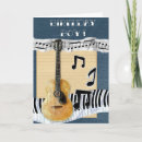 Search for musicians birthday cards Blue
