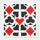 Search for playing cards napkins Heart
