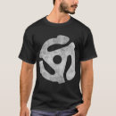 Search for 45 record adapter tshirts Cool