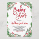 Search for christmas bridal shower invitations Greenery