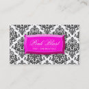 Search for flashy business cards Pink