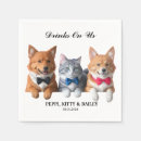 Search for cat wedding napkins Cute
