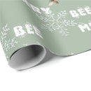 Search for bees wrapping paper Green