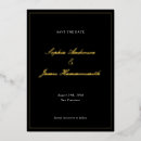 Search for luxury black and gold invitations Sophisticated