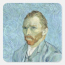 Search for van gogh self portrait stickers Artist