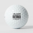 Search for legend golf balls Retirement