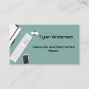 Search for electronics repair business cards Professional