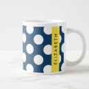 Search for navy blue polka dots mugs Polka dot pattern