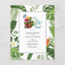 Search for tiki shower invitations Luau