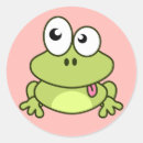 Search for funny frog cartoon stickers Animal