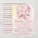 Search for tribal bridal shower invitations Dreamcatcher