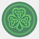 Search for celtic knot shamrock stickers Irish