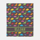 Search for dinosaur for kids blankets Rainbow