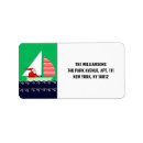 Search for beach christmas return address labels Nautical
