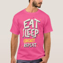Search for eat sleep cricket tshirts Cricket player mantra