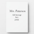 Search for appreciation plaques Back to school