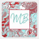 Search for red marble stickers Abstract