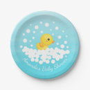 Search for rubber duck plates Duck baby shower