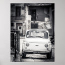 Search for black and white car posters Italy