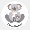 Search for love koala stickers Animal