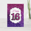 Search for purple pink glitter cards Elegant