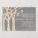 Search for birch tree wedding invitations Lights