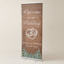 Search for christmas wedding banners Rustic