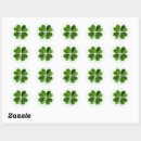 Search for lucky shamrock clover stickers Saint patricks day