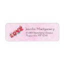 Search for love letter return address labels Cute
