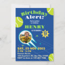 Search for tennis birthday invitations Boy