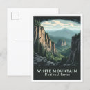 Search for white mountain postcards Illustration