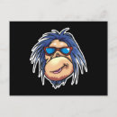 Search for monkey face postcards Chimp
