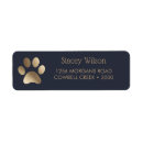 Search for rich return address labels Chic
