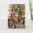Search for vintage elves christmas cards Santa