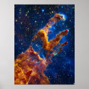 Search for pillars of creation posters Outer space