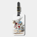 Search for alice in wonderland luggage tags White rabbit