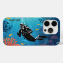 Search for sea diver iphone cases Scuba