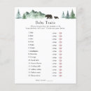 Search for adventure baby shower games Rustic