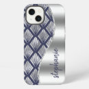 Search for navy blue silver iphone cases Glam