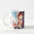 Search for cute anime girl mugs Boba