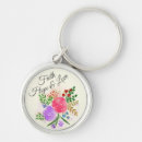 Search for faith key rings Watercolor