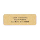 Search for gold damask return address labels Anniversary