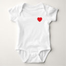 Search for baby bodysuits Heart