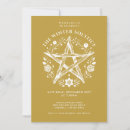 Search for winter solstice party invitations Wicca