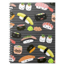 Search for sushi notebooks Fun