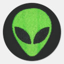 Search for alien face stickers Space