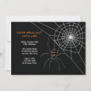 Search for spider web halloween invitations Insect